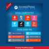 Nút bấm chia sẻ nội dung website lên mạng xã hội với Accesspress Social Pro